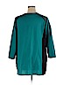 Bob Mackie Blue 3/4 Sleeve Top Size 1X - photo 2