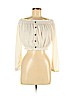 H&M Ivory Long Sleeve Blouse Size M - photo 1