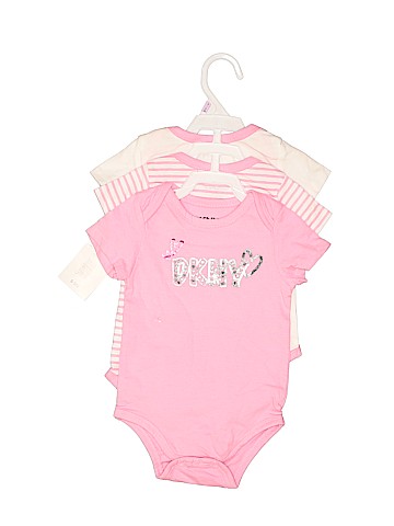 DKNY Short Sleeve Onesie (view 2)