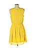 Iz Byer 100% Polyester Yellow Casual Dress Size M - photo 2