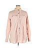 Old Navy 100% Cotton Pink Long Sleeve Button-Down Shirt Size XL (tall) - photo 1