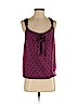 American Eagle Outfitters 100% Polyester Purple Sleeveless Blouse Size XS - photo 1