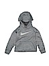 Nike 100% Polyester Gray Pullover Hoodie Size 6 - photo 1