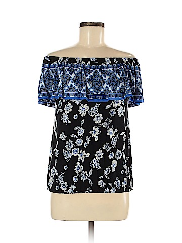 American Rag Cie Short Sleeve Blouse (view 1)
