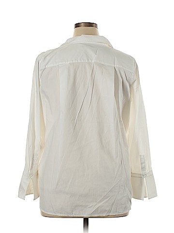 Ann Taylor Long Sleeve Button-Down Shirt (view 2)