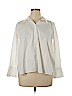 Ann Taylor 100% Cotton White Long Sleeve Button-Down Shirt Size XL (petite) - photo 1