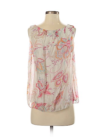 Dolce Ragazza Sleeveless Silk Top (view 1)