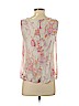Dolce Ragazza Ivory Sleeveless Silk Top Size XS - photo 2