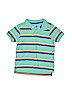 J. Khaki Stripes Green Short Sleeve Polo Size 6 - photo 1