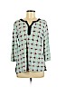 Talbots Blue 3/4 Sleeve Top Size M (petite) - photo 1