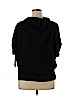 Josie by Natori 100% Cotton Black Pullover Hoodie Size XL - photo 2
