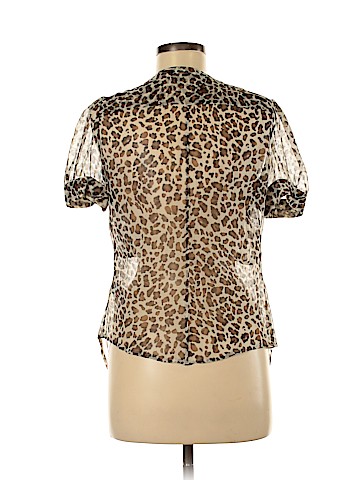 Bryan Bradley Short Sleeve Silk Top (view 2)