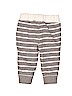 Carter's 100% Cotton Stripes Gray Sweatpants 3-6 MO / 6 MO - photo 2
