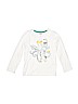 Gymboree 100% Cotton White Long Sleeve Top Size 5 - photo 1