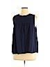 Great Northwest 100% Rayon Blue Sleeveless Blouse Size XL - photo 1