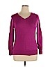 Studio Works Purple Pullover Sweater Size XL - photo 1