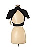 TOBI Black Short Sleeve Top Size M - photo 2