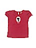 Janie and Jack 100% Cotton Burgundy Short Sleeve Top Size 3 - photo 1