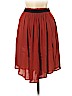 H&M 100% Viscose Orange Casual Skirt Size 6 - photo 1