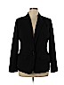 A New Day 100% Polyester Black Blazer Size 16 - photo 1