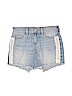 Abercrombie Solid Blue Denim Shorts Size 13 - 14 - photo 1