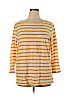 Old Navy 100% Cotton Yellow Long Sleeve T-Shirt Size XL - photo 1