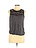 H&M 100% Viscose Gray Sleeveless Top Size M - photo 1