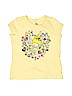 Disney Store 100% Cotton Graphic Yellow Short Sleeve T-Shirt Size 7 - photo 1