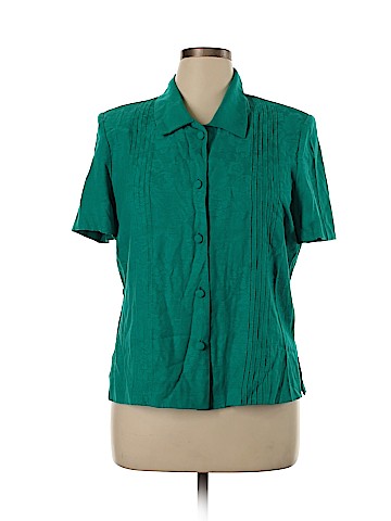 Karin Stevens Short Sleeve Blouse (view 1)
