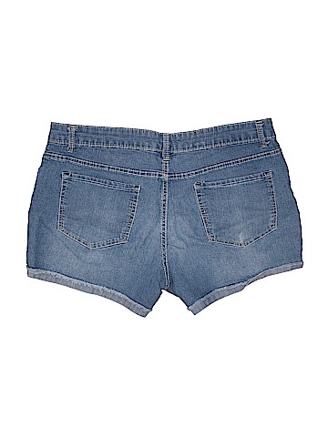 Faded Glory Plus Denim Shorts (view 2)