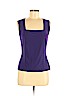 Joseph Ribkoff Purple Sleeveless Blouse Size 6 - photo 1