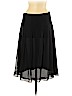DKNY 100% Silk Black Silk Skirt Size 6 - photo 1