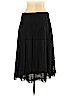 DKNY 100% Silk Black Silk Skirt Size 6 - photo 2