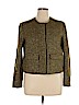 A New Day Green Blazer Size 14 - photo 1