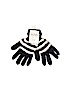 Snugadoo Stripes Black Gloves One size - photo 1
