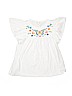 Crewcuts 100% Cotton White Short Sleeve Top Size 8 - photo 1