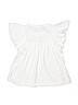 Crewcuts 100% Cotton White Short Sleeve Top Size 8 - photo 2