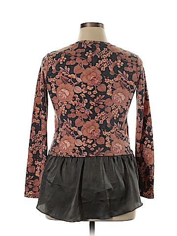 Bobeau Long Sleeve Top (view 2)