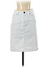 Garnet Hill White Denim Skirt Size 4 (petite) - photo 1