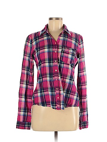 Hollister Long Sleeve Button-Down Shirt (view 1)