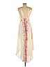 Free People 100% Polyester Ivory Casual Dress Size 6 - photo 2