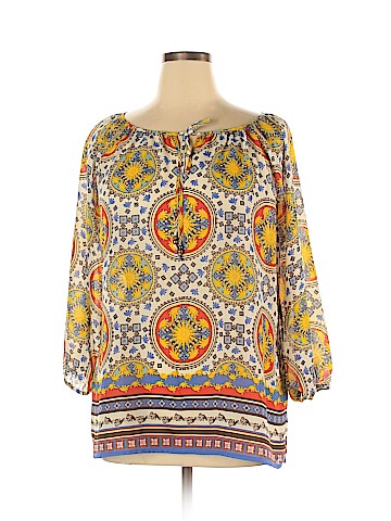 Charter Club 3/4 Sleeve Blouse (view 1)