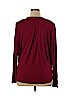 Akemi + Kin 100% Rayon Burgundy Long Sleeve Top Size XL - photo 2