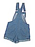 H&M Blue Overall Shorts Size 8 - photo 2