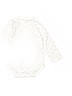 LIVLY 100% Cotton White Long Sleeve Onesie Size 6-9 mo - photo 2