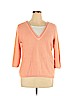 Cj Banks Pink Pullover Sweater Size 1X - photo 1