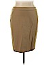 Ann Taylor 100% Polyester Tan Casual Skirt Size 14 - photo 1