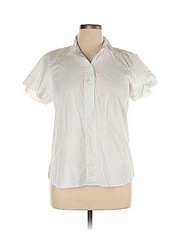 J. Crew Factory Store Short Sleeve Button-Down Shirt (view 1)