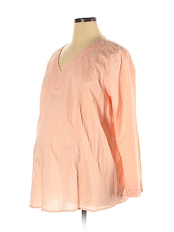 Duo Maternity Long Sleeve Blouse (view 1)