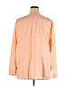 Duo Maternity 100% Cotton Pink Long Sleeve Blouse Size 2X - photo 2